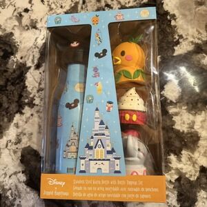 NEW Disney Parks Stainless Steel Water Bottle and Toppers Set by Jerrod Maruyama